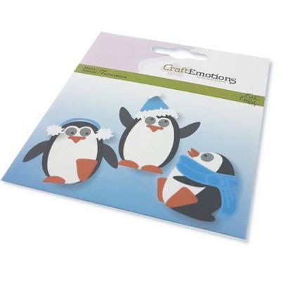CraftEmotions Stanzschablonen - Pinguine